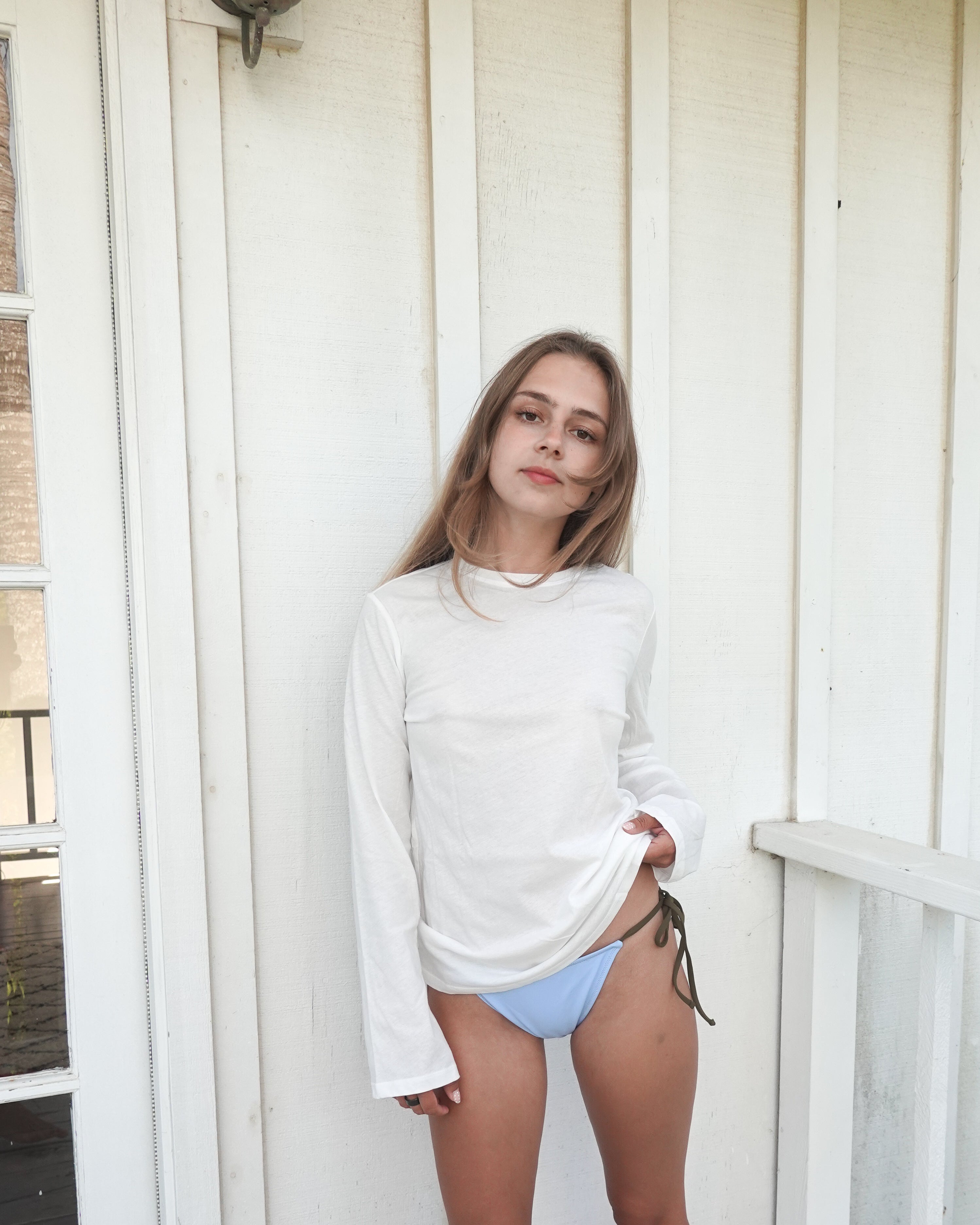 Hand-dyed Ultra Soft 100% Cotton Long Sleeve Tee