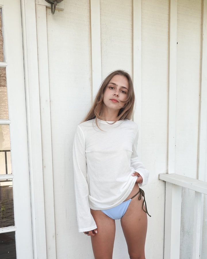Hand-dyed Ultra Soft 100% Cotton Long Sleeve Tee